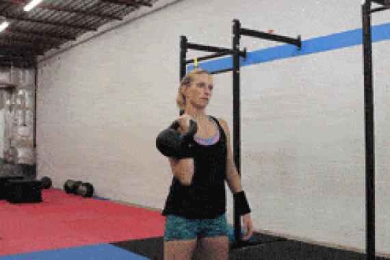 Толчок гирь – техника выполнения упражнения Техника выполнения толчка гири